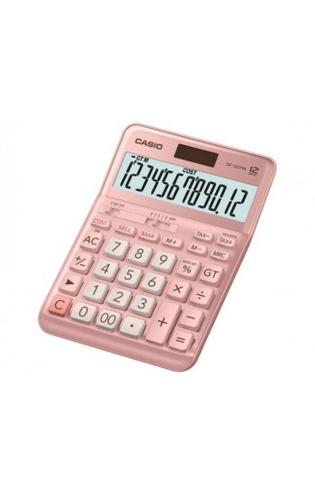 Casio DF-120FM-PK Pembe 12 Hane Masa Üstü Hesap Makinesi&hellip;