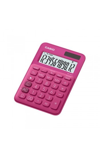 Casio MS-20UC-RD 12 Hane Koyu Pembe Masa Üstü Hesap Makinesi…