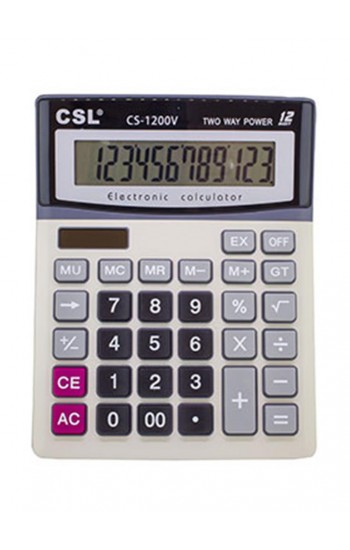 CSL CS-1200V 12 Hane Masa Tipi Hesap Makinesi…