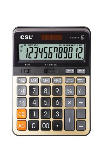 CSL CS-3813 12 Hane Masa Tipi Hesap Makinesi&hellip;