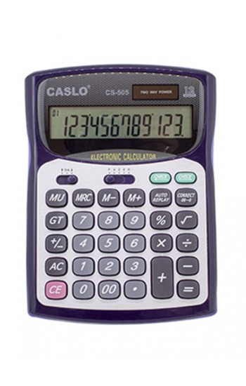 CSL CS-505 12 Hane Masa Tipi İşlem Kontrollü Su Geçirmez Hesap Makines&hellip;