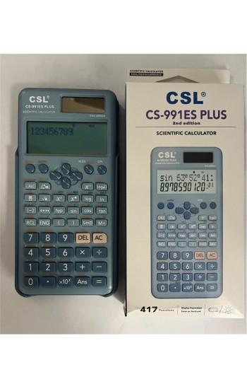 CSL CS-991ES PLUS-BLUE Mavi Fonksiyonel Hesap Makinesi&hellip;