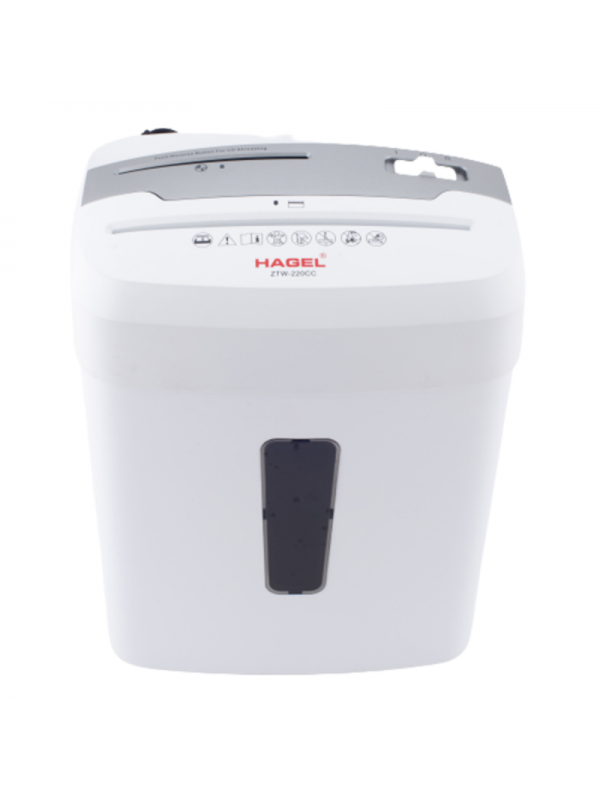 Hagel ZTW-220 Evrak İmha Makinası 4×35 mm Çapraz Kesim 13 L…